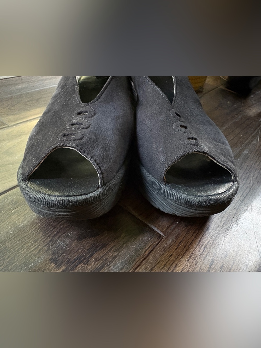 Fly London leather wedges - Picture 3 of 7